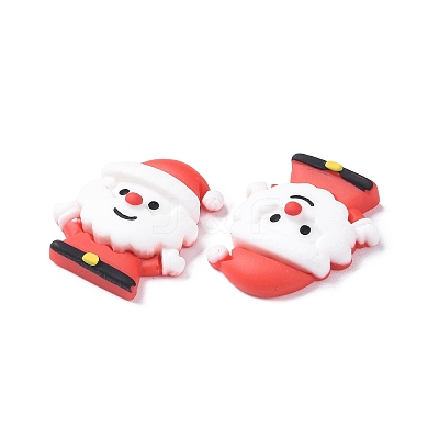 Christmas Theme Opaque Resin Cabochons LS-RESI-F042-01D-1