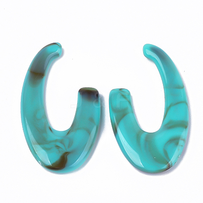 Acrylic Beads OACR-T008-04E-1