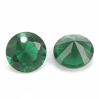 Cubic Zirconia Charms ZIRC-N033-A-02-1