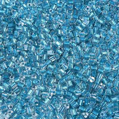 6/0 Transparent Inside Colours Glass Seed Beads SEED-N006-003D-1