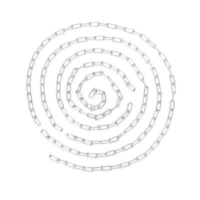 Unwelded Iron Paperclip Chains CH-FS0001-01S-1
