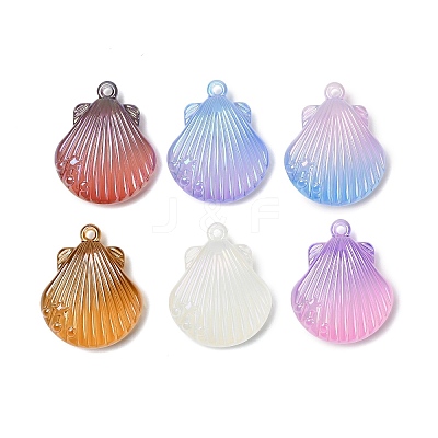 Opaque Acrylic Pendants MACR-F084-11-1