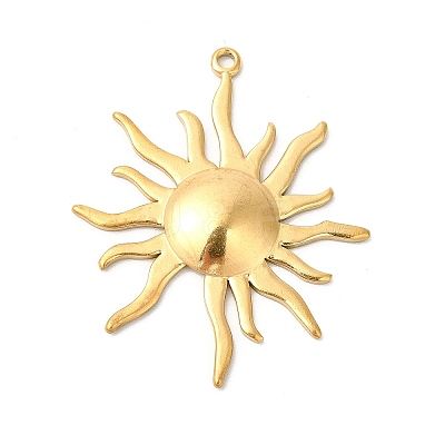 Ion Plating(IP) 304 Stainless Steel Pendants X-STAS-L268-026G-1