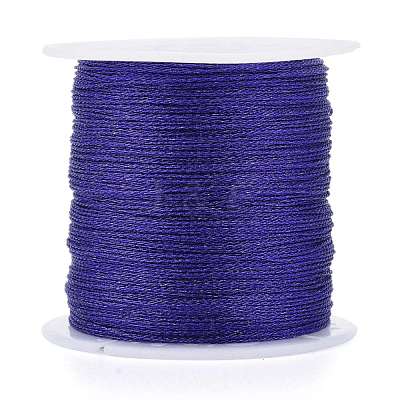 Polyester Braided Metallic Thread OCOR-I007-B-20-1