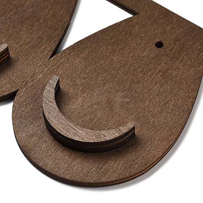 4-Slot Wood Jewelry Display Stands ODIS-A014-01A-1