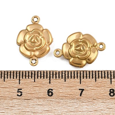 304 Stainless Steel Connector Charms STAS-L297-04G-1