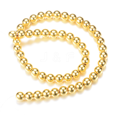 Electroplate Non-magnetic Synthetic Hematite Bead Strands X-G-Q466-2mm-01-1