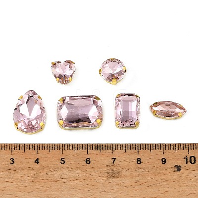 Glass Rhinestone Sew on Rhinestone RB-CBA33FD-01G-07-1