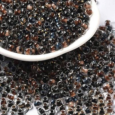 Transparent Glass Round Seed Beads X1-SEED-B001-05A-01-1