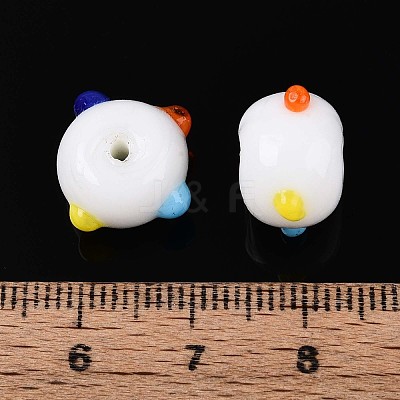 Handmade Lampwork Bumpy Beads LAMP-ZX003-07-01-1