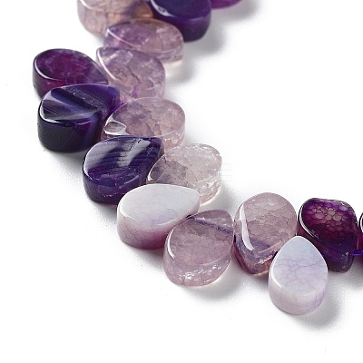 Natural Agate Beads Strands G-G021-04A-03-1