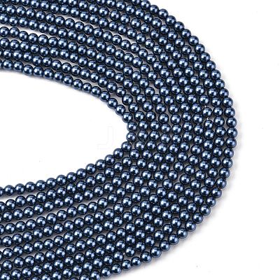 Grade A Glass Pearl Beads HY-J001-4mm-HX061-1
