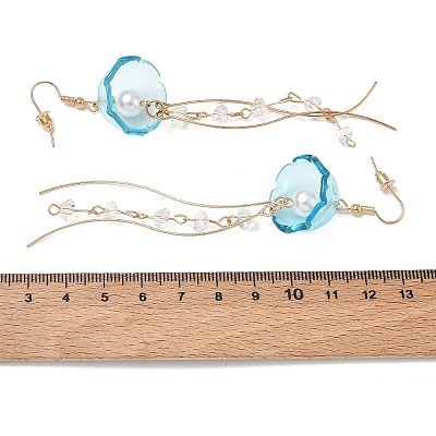 Iron Dangle Earrings RN-CBAE717-01G-01-1