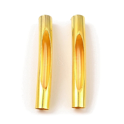 Brass Tube Beads KK-D040-01G-1