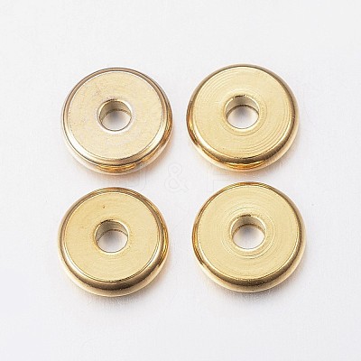 Ion Plating(IP) 304 Stainless Steel Spacer Beads STAS-F135-06G-1