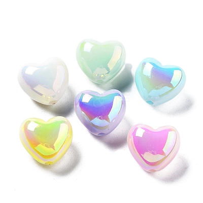UV Plating Acrylic Beads X-MACR-K357-10I-1