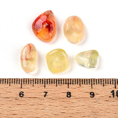 Transparent Acrylic Beads TACR-T028-39D-1