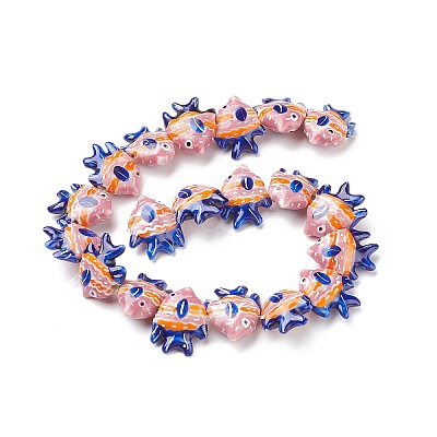 Handmade Porcelain Beads X1-PORC-G002-54H-1
