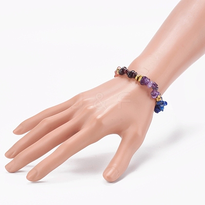 Chakra Jewelry BJEW-JB06156-1
