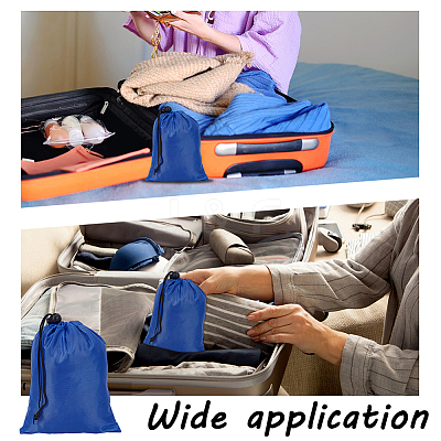 10Pcs Cloth Drawstring Bags ABAG-GO0001-19A-1