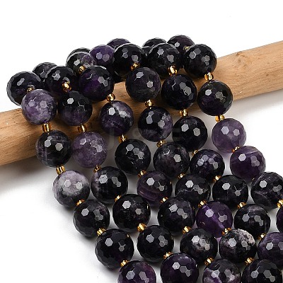 Natural Amethyst Beads Strands G-C249-A04-16mm-1
