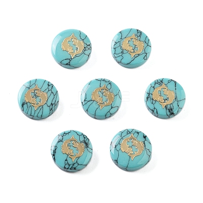 Synthetic Turquoise Beads G-F775-C07-1