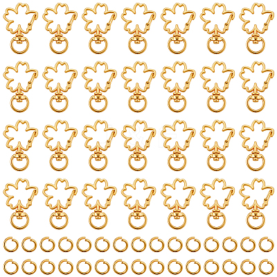 50 Bags Alloy Swivel Clasps FIND-SC0016-72-1