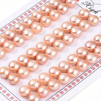 Grade 6A Natural Cultured Freshwater Pearl Beads PEAR-N018-6A-8590B-1