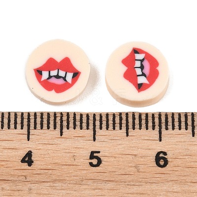Handmade Polymer Clay Cabochons CLAY-A007-09B-1