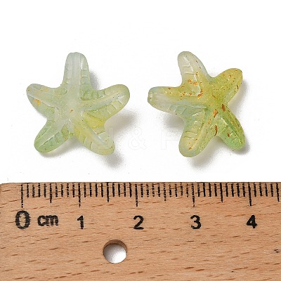 Opaque Acrylic Beads OACR-H056-02D-1