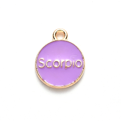Alloy Enamel Pendants LS-X-ENAM-S124-01A-01L-1