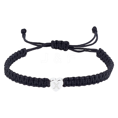 1Pc Adjustable Nylon Cord Braided Bracelets for Women Men BJEW-LP0001-34X-P-1