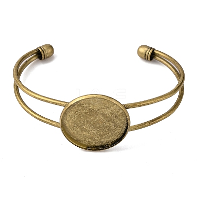 DIY Brass Cuff Bangle Making DIY-X0292-64AB-1