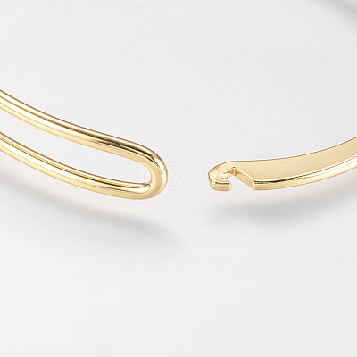 Brass Bangles BJEW-K153-02G-1