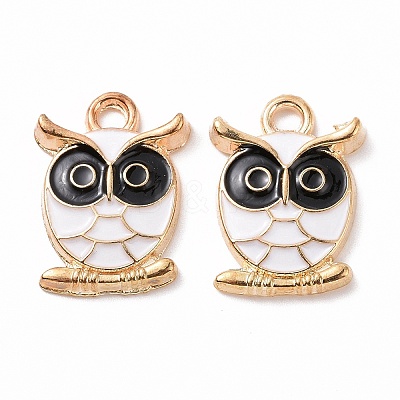 Alloy Enamel Pendants ENAM-B054-02G-02-1