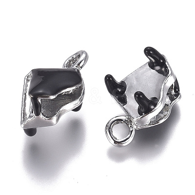 Alloy Enamel Pendants ENAM-K055-07A-P-1