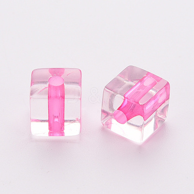 Transparent Acrylic Beads TACR-S154-12A-82-1