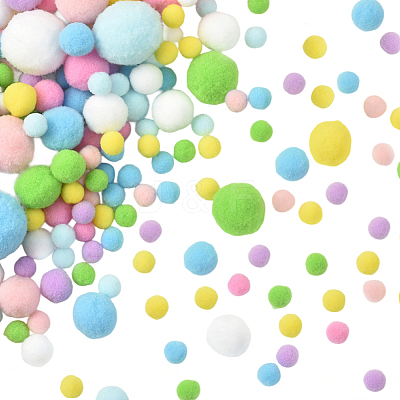 3 sets Polyester Ball Decoration DIY-SC0031-26G-1
