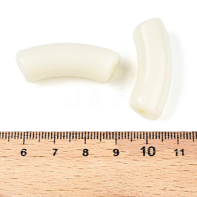 Opaque Acrylic Beads MACR-S372-001B-S019-1