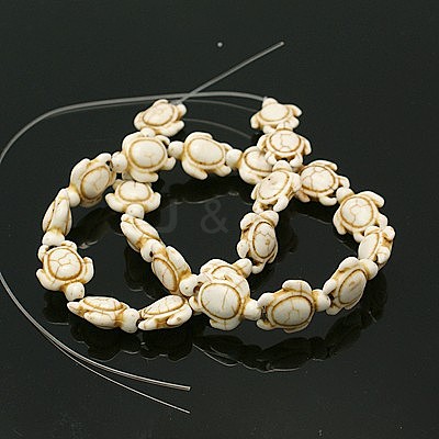 Synthetic Howlite Beads TURQ-E007-M-1