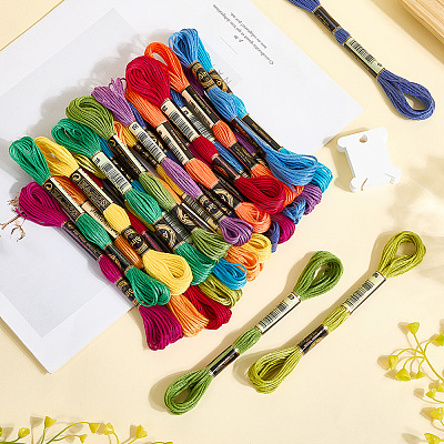 6-Ply Polyester Embroidery Floss OCOR-CY0002-03B-04-1