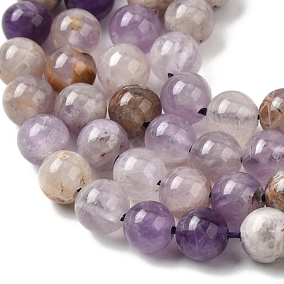 Natural Chevron Amethyst Beads Strands G-L552H-06A-1