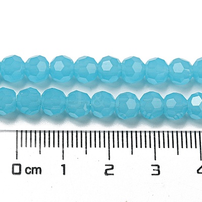 Imitation Jade Glass Beads Stands EGLA-A035-J6mm-D04-1