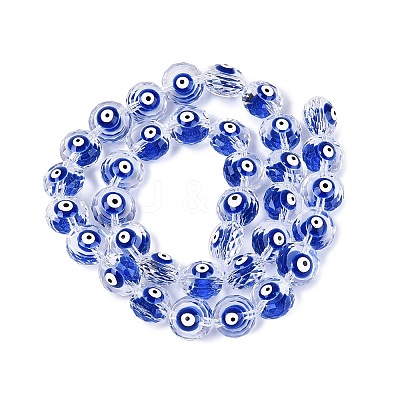 Glass Enamel Beads Strands GLAA-Q112-01A-02-1
