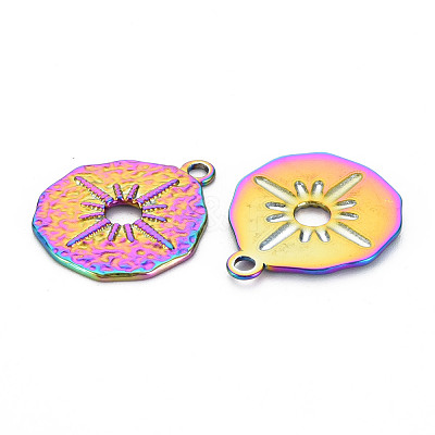 201 Stainless Steel Pendants STAS-S119-047-1