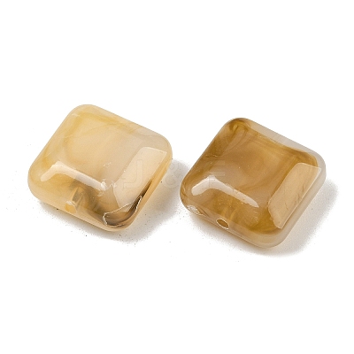 Opaque Acrylic Beads MACR-C037-04B-1