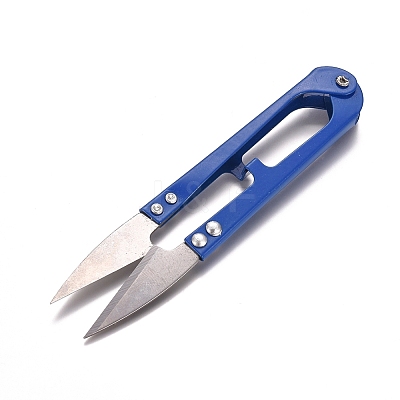 Iron U Sewing Scissors Clippers AJEW-WH0112-03-1