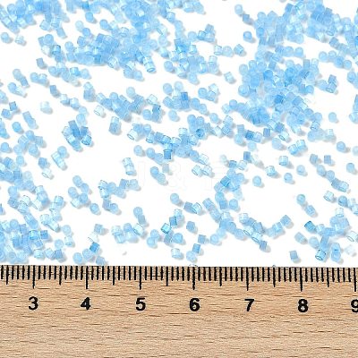 Imitation Cat Eyes Glass Seed Beads SEED-H003-03W-1
