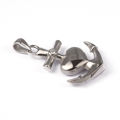 316 Stainless Steel Pendants X-STAS-K086-16P-1