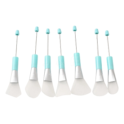 7Pcs Plastic & Silicone Cleaning Brushes PL-CBA26FF-01C-1